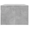 Betonszürke szerelt fa dohányzóasztal 102 x 50 x 36 cm