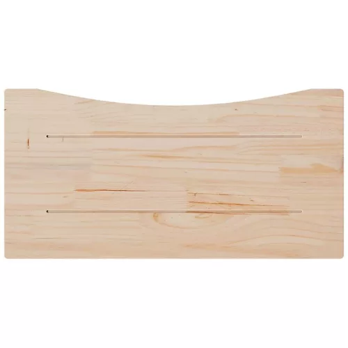 Tömör fenyőfa asztallap 80 x 40 x 2,5 cm