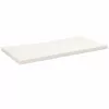 Fehér tömör fenyőfa asztallap 80 x 40 x 2,5 cm