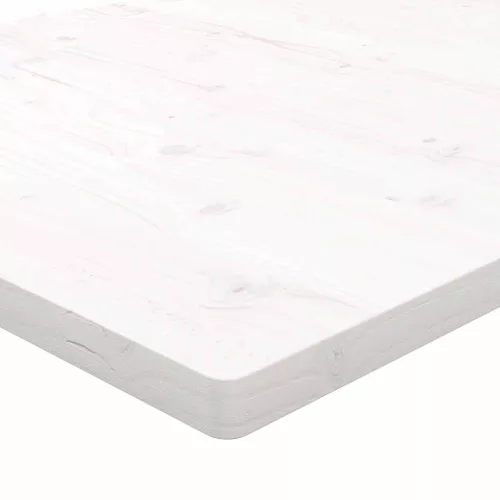 Fehér tömör fenyőfa asztallap 80 x 40 x 2,5 cm