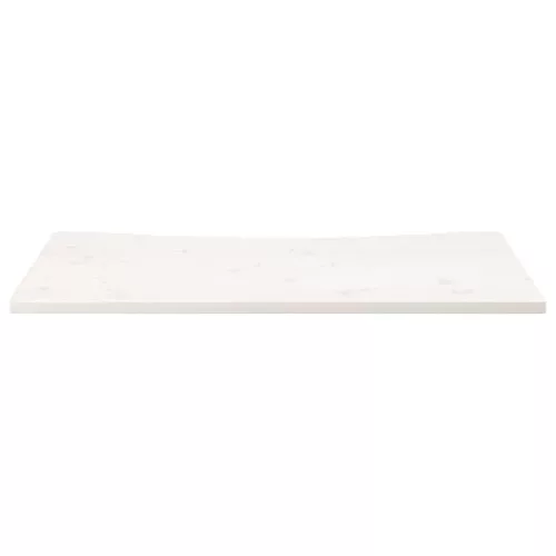 Fehér tömör fenyőfa asztallap 100 x 50 x 2,5 cm