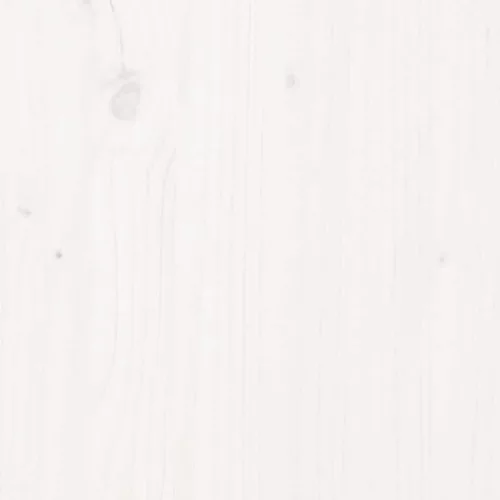 Fehér tömör fenyőfa asztallap 100 x 50 x 2,5 cm