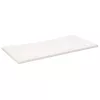 Fehér tömör fenyőfa asztallap 110 x 55 x 2,5 cm