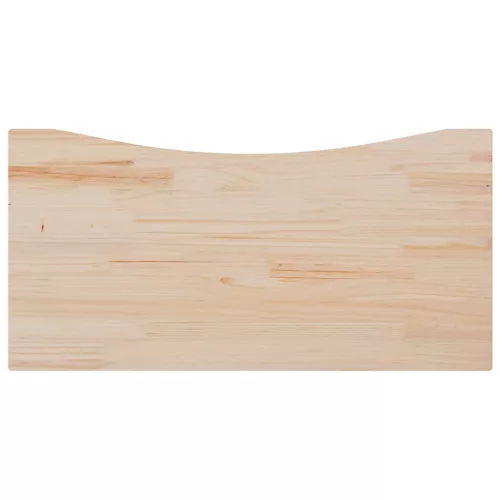 Tömör fenyőfa asztallap 110 x 60 x 2,5 cm