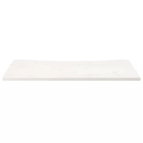 Fehér tömör fenyőfa asztallap 110 x 60 x 2,5 cm