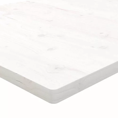 Fehér tömör fenyőfa asztallap 110 x 60 x 2,5 cm