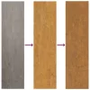 Virágmintás corten acél kerti faldísz 105 x 55 cm