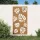 Levélmintás corten acél kerti faldísz 105 x 55 cm