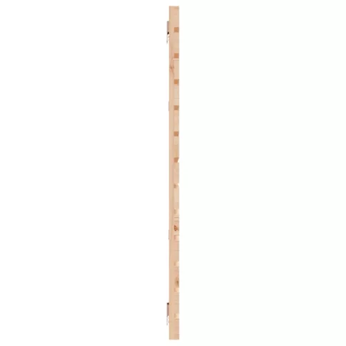 Tömör fenyőfa fali fejtámla 186 x 3 x 91,5 cm