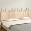 Tömör fenyőfa fali fejtámla 204x3x80 cm