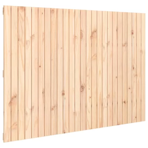 Tömör fenyőfa fali fejtámla 159,5x3x110 cm