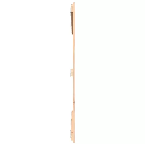 Tömör fenyőfa fali fejtámla 166 x 3 x 110 cm