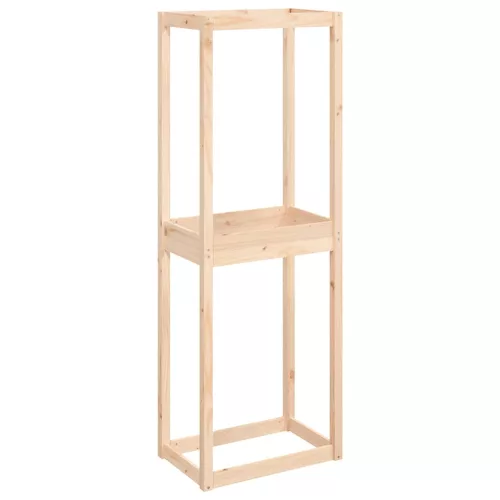 Tömör fenyőfa gumiabroncstartó állvány 63 x 40 x 180 cm