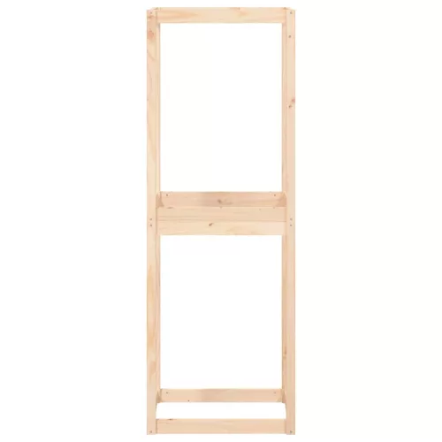 Tömör fenyőfa gumiabroncstartó állvány 63 x 40 x 180 cm