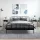 2 db szürke sonoma színű szerelt fa éjjeliszekrény 40x42x60 cm