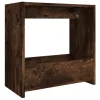 Füstös tölgy színű szerelt fa kisasztal 50 x 26 x 50 cm