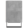 2 db betonszürke szerelt fa éjjeliszekrény 40x30x50 cm