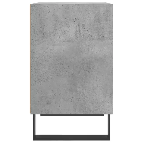 2 db betonszürke szerelt fa éjjeliszekrény 40x30x50 cm