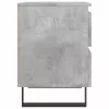 2 db betonszürke szerelt fa éjjeliszekrény 40 x 35 x 50 cm