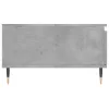 Betonszürke szerelt fa dohányzóasztal 90 x 60 x 35 cm