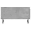 Betonszürke szerelt fa dohányzóasztal 90 x 60 x 35 cm