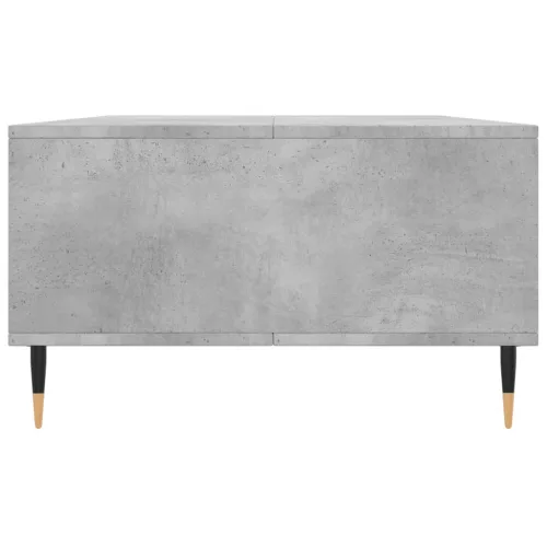 Betonszürke szerelt fa dohányzóasztal 104 x 60 x 35 cm