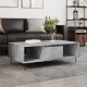 Betonszürke szerelt fa dohányzóasztal 104 x 60 x 35 cm