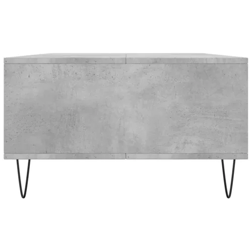 Betonszürke szerelt fa dohányzóasztal 104 x 60 x 35 cm