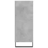 Betonszürke szerelt fa magasszekrény 57 x 35 x 90 cm