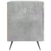 Betonszürke szerelt fa éjjeliszekrény 40 x 35 x 47,5 cm