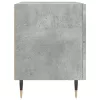 2 db betonszürke szerelt fa éjjeliszekrény 40 x 35 x 47,5 cm