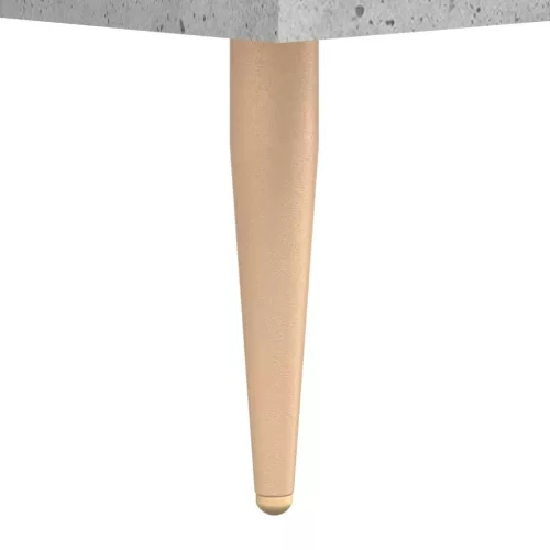 Betonszürke szerelt fa éjjeliszekrény 40 x 35 x 47,5 cm