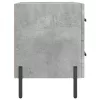 Betonszürke szerelt fa éjjeliszekrény 40 x 35 x 47,5 cm