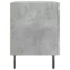 Betonszürke szerelt fa éjjeliszekrény 40 x 35 x 47,5 cm