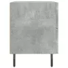 2 db betonszürke szerelt fa éjjeliszekrény 40 x 35 x 47,5 cm