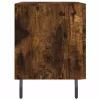2 db füstös tölgy színű szerelt fa éjjeliszekrény 40x35x47,5 cm