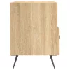 2 db sonoma tölgy színű szerelt fa éjjeliszekrény 40x35x47,5 cm