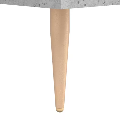 Betonszürke szerelt fa éjjeliszekrény 40 x 35 x 47,5 cm