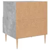 2 db betonszürke szerelt fa éjjeliszekrény 40 x 35 x 47,5 cm