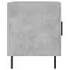 2 db betonszürke szerelt fa éjjeliszekrény 40 x 40 x 50 cm