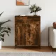 Füstös tölgy színű szerelt fa tálalószekrény 69,5 x 34 x 90 cm