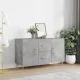 Betonszürke szerelt fa tálalószekrény 100 x 36 x 60 cm