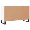 Fehér szerelt fa tálalóasztal 100 x 36 x 60 cm