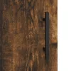Füstös tölgy színű szerelt fa tálalószekrény 100 x 36 x 90 cm