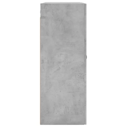 Betonszürke fali szekrény 69,5x34x90 cm