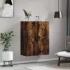Füstös tölgy színű fali szekrény 69,5 x 34 x 90 cm