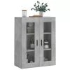 Betonszürke fali szekrény 69,5x34x90 cm