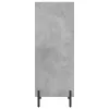 Betonszürke szerelt fa tálalószekrény 34,5 x 32,5 x 90 cm