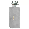 Betonszürke fali szekrény 34,5 x 34 x 90 cm