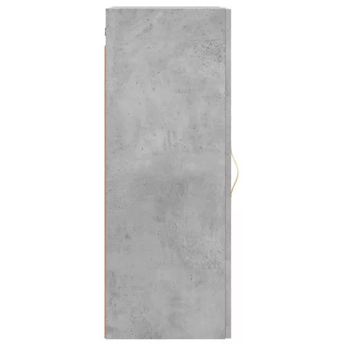 Betonszürke fali szekrény 34,5 x 34 x 90 cm